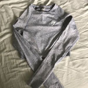 Gymshark Seamless long sleeve crop top